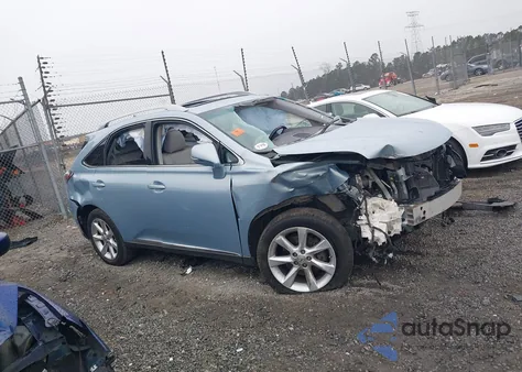 2010 Lexus Rx 350 из США, поврежденный, VIN 2T2ZK1BA0AC021950